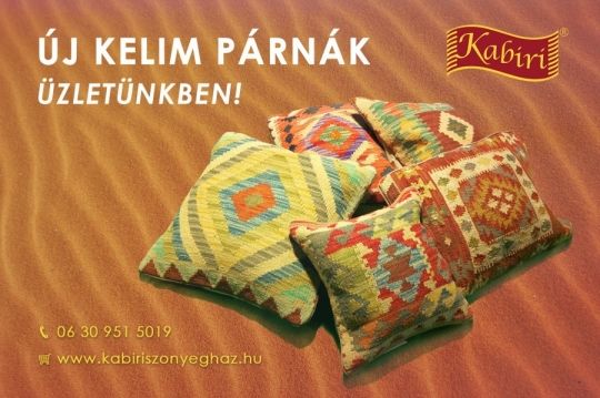 ÚJ KELIM PÁRNÁK!