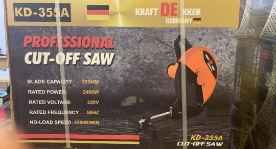 Új Kraftdekker germany KD-355A gyorsdaraboló fémvágó eladó