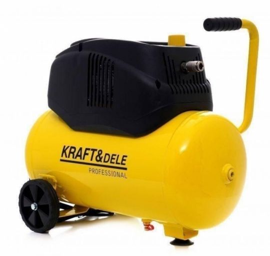Új Kraft&dele KD1416 Olajmentes, kompresszor 8bar, 24L, 1200W eladó