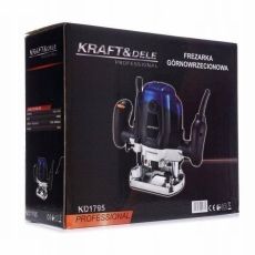 Új Kraft&Dele KD1795 elektromos felsőmaró 1900W eladó