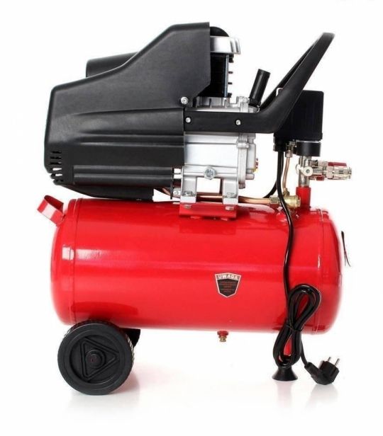 Új Kraft&Dele KD400 24 literes olajos kompresszor 2.8kW, 8 bar, 206 L