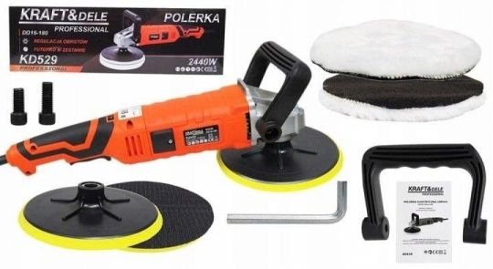Új Kraft&Dele KD529 Autó polírozó, polírozógép 2440W eladó