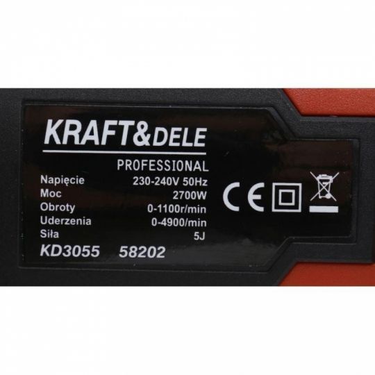 Új kraft&dele sds plus fúró-ütvefúró-vésőkalapács eladó