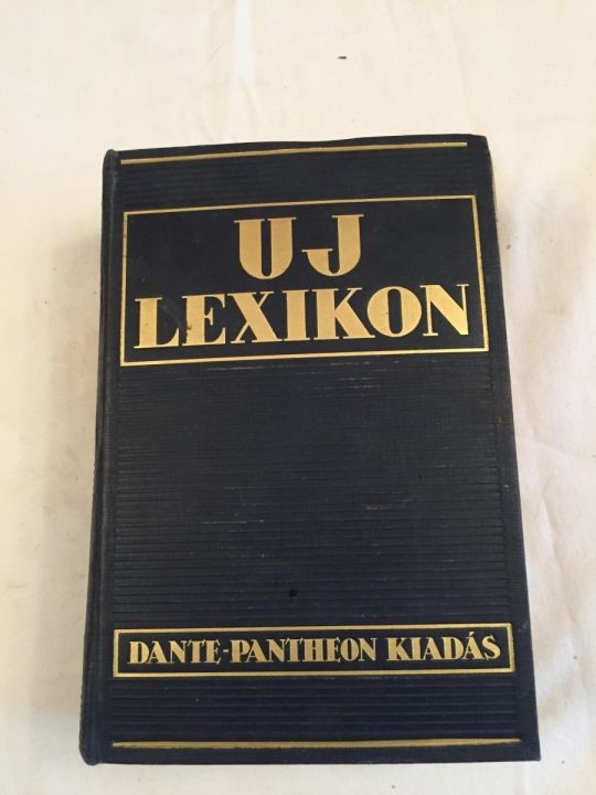 Új Lexikon Dante Pantheon kiadás 1936