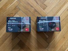 Új Parkside Performance PAPS208 20V 8Ah 8 Ah akkumulátor akku