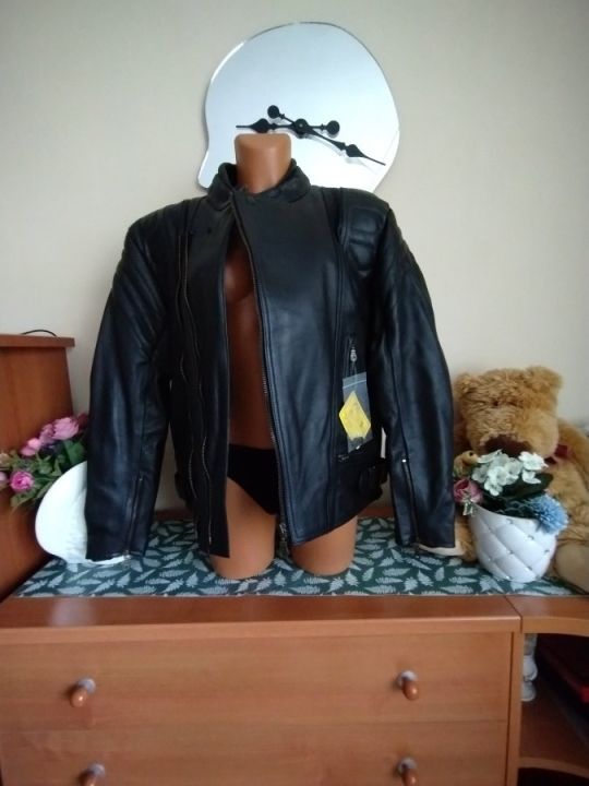 Új, SPEED UP Bronson motoros bőrkabát, L-es