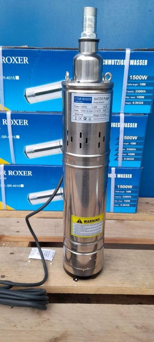 Új Star- Roxer mélykúti csőszivattyú 1500W eladó