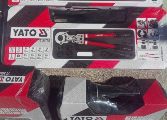 Új Yato Yt-21735 kézi csöprés, csőroppantó, press TH+U eladó