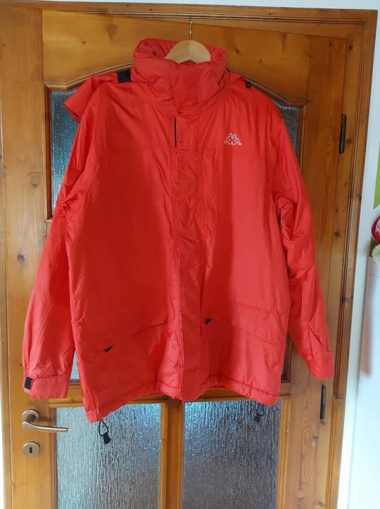 Újszerű, unisex, Kappa, polárral bélelt dzseki/kabát XL