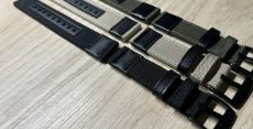 Univerzális okosóra vászon+bőr pótszíj eladó - 20mm (óraszíj)