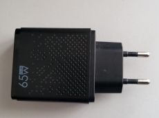 Utazó dupla telefon gyorstöltő szupergyors töltő GAN 65W