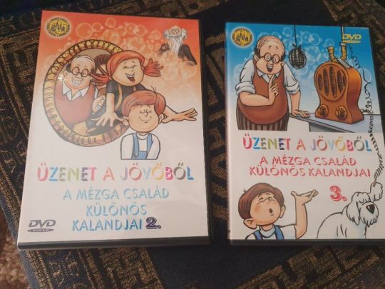 Üzenet a jövőből - A Mézga család különös kalandjai 2-3.-DVD