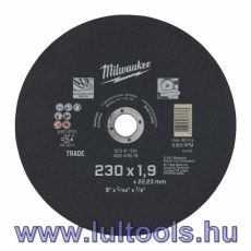 Vágókorong fémhez 230x1.9mm Milwauke