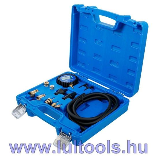 Vákuum- és üzemanyagpumpa-vizsgáló készlet, digitális