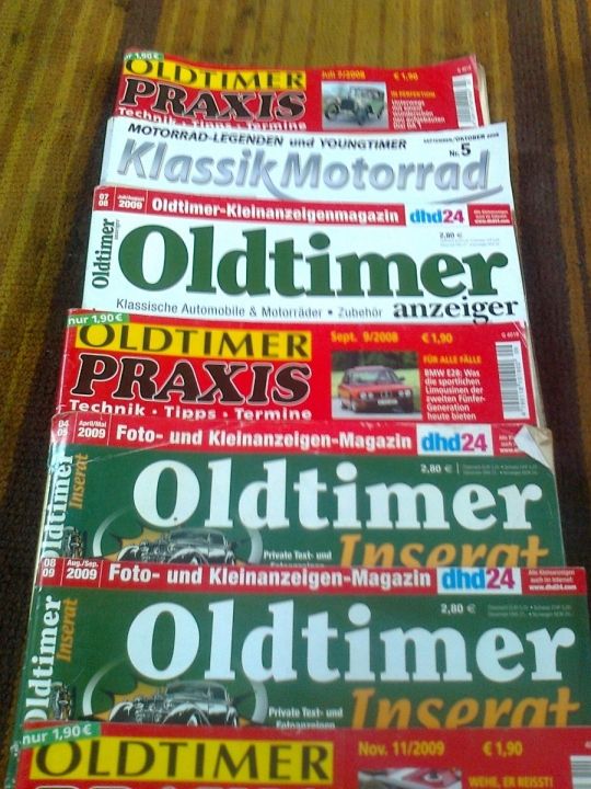VETERÁN MOTOROS ÚJSÁGOK