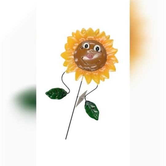 Vidám Napocska leszúrható kerti dísz – 67 cm