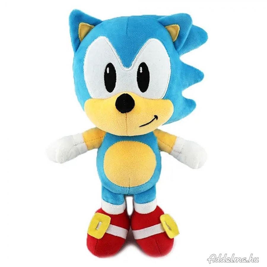 Világoskék Sonic a sündisznó plüss 20 cm