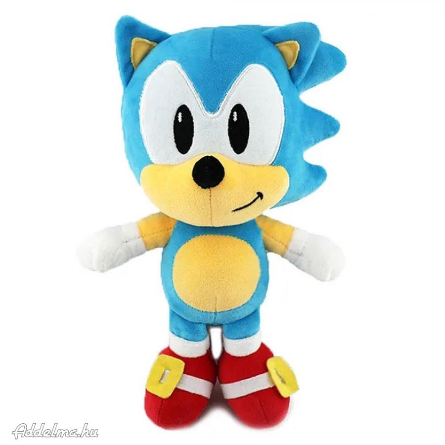 Világoskék Sonic a sündisznó plüss 20 cm