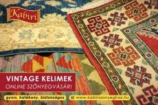 Vintage kelimek a Kabiri Szőnyegházban!