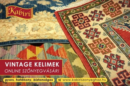 Vintage kelimek a Kabiri Szőnyegházban!