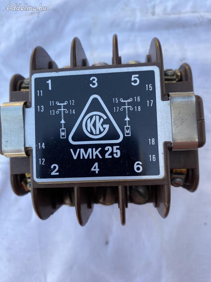 VMK 25 Kapcsoló, 380 V 12,5 KW 25A