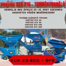 Vortice terménydaráló RENDELHETŐ