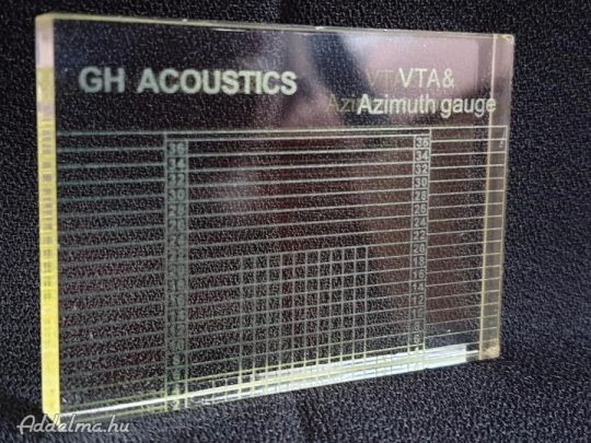 VTA azimuth beállító sablon lemezjátszó hangszedő tű - új