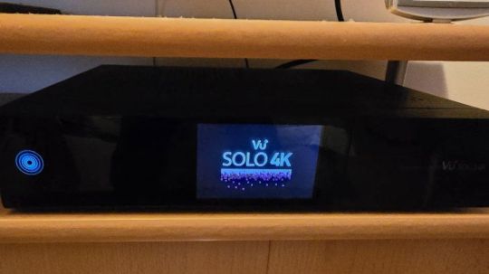 VU+ Solo 4K linux HD műhodvevő twin F/B/C sat tuner