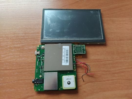 Wayteq x850 kijelző és alaplap bontásból