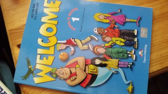 Welcome 1 Pupil's book, workbook + ajándék