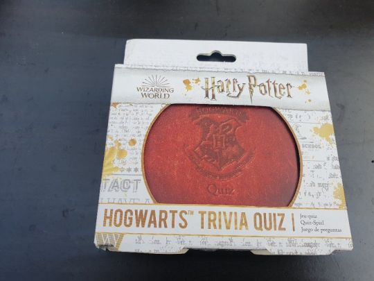Wizarding World Harry Potter Hogwarts Trivia Quiz kártya+tündér