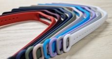 Xiaomi Mi Band 3 és Mi Band 4 színes szilikon pótszíj eladó