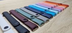 Xiaomi Mi Band 8 és Mi Band 9 színes szilikon pótszíj eladó