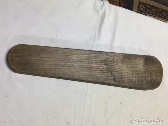 Zakó ujj vasaló fa. 1800-as évek végén készülhetett.
