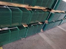 ZÖLD Táblás 3D Kerítés oszloppal rögzítőkkel !