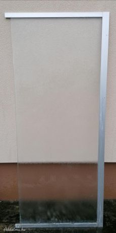 Eladó újszerű zuhanyfal üvegfal