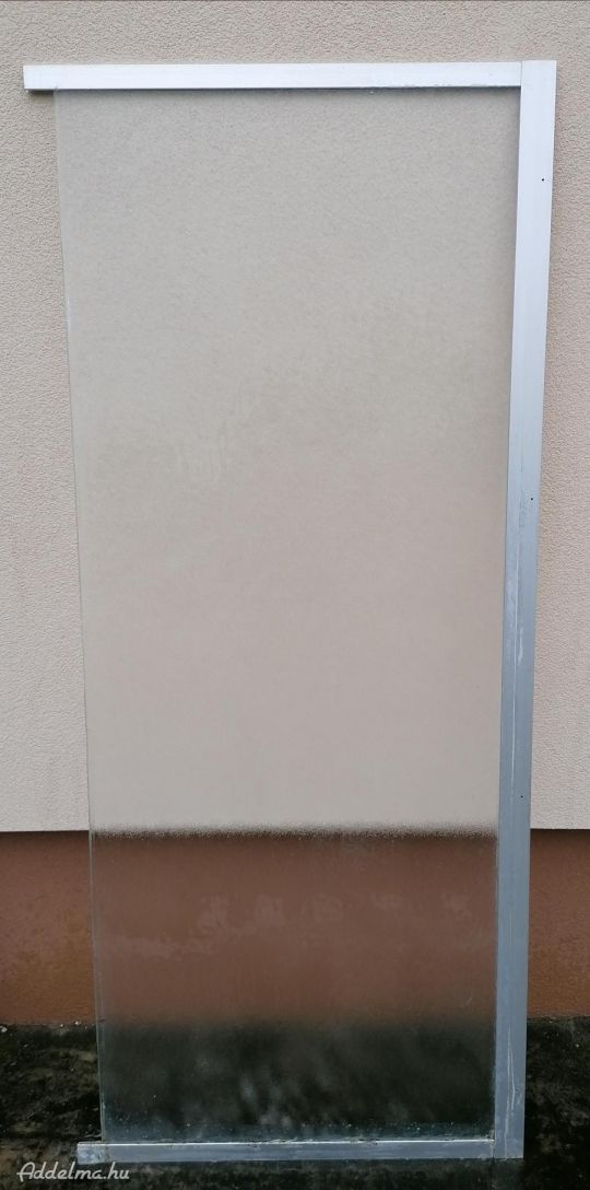 Eladó újszerű zuhanyfal üvegfal
